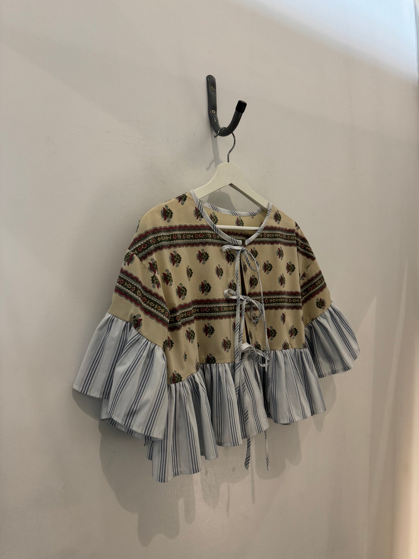 Joycie Vintage Handcrafted Ruffle Top