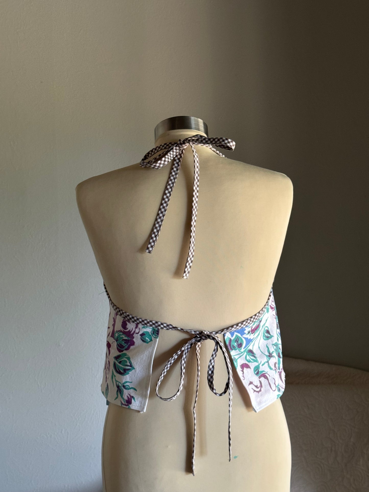 Brenda Handcrafted Vintage Halter Top