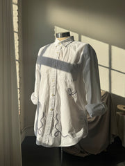 Jaxson Handcrafted Embroidered Button Down