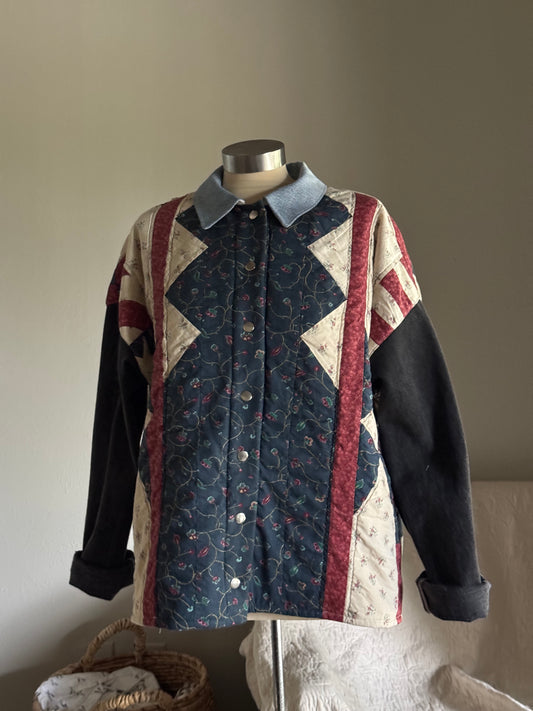 Joseph Handcrafted Vintage Quilt Jacket (The 2nd)