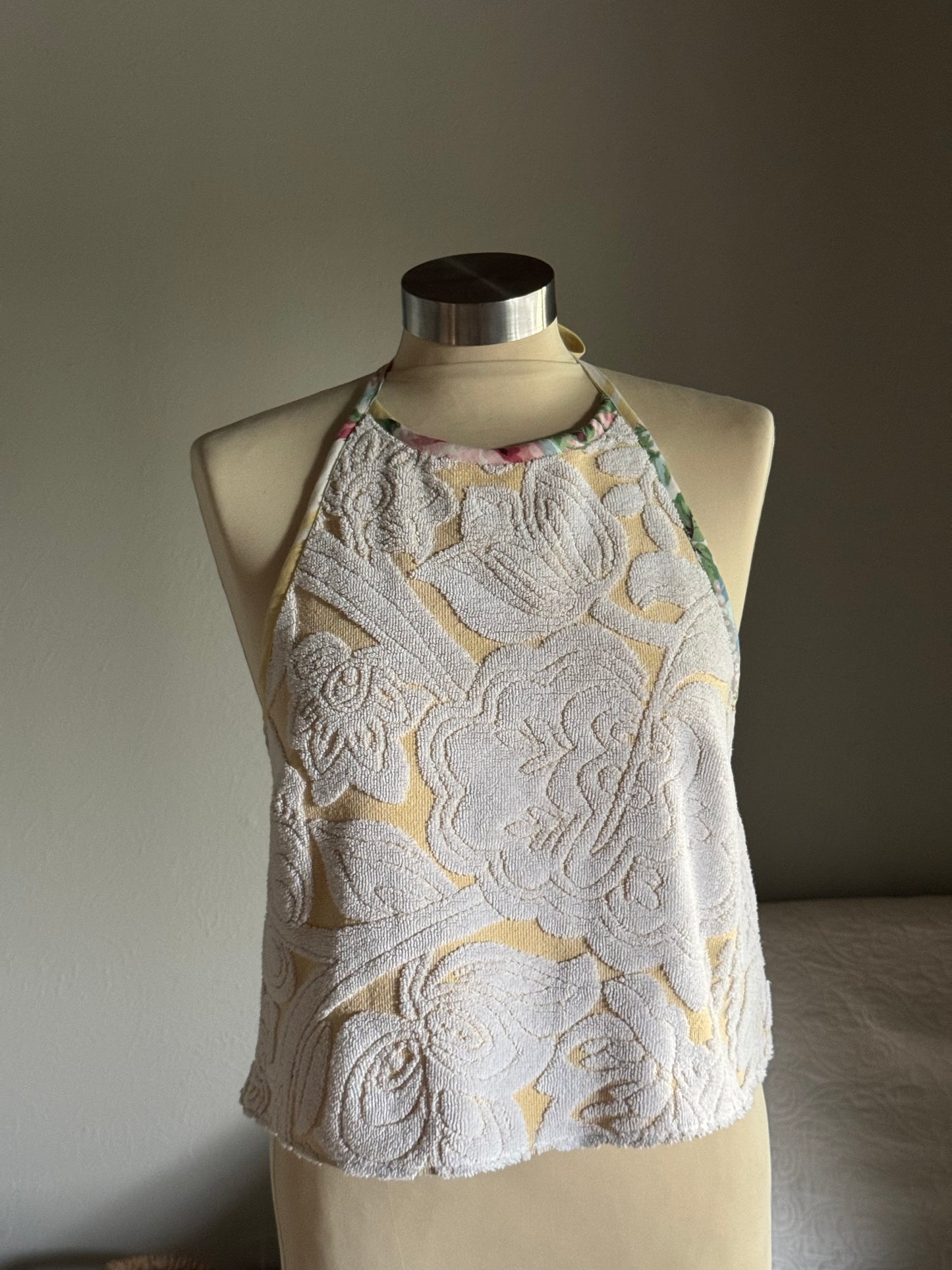 Brenda Fae Handcrafted Vintage Halter Top
