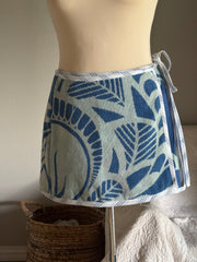 Delaney Handcrafted Wrap Skirt￼