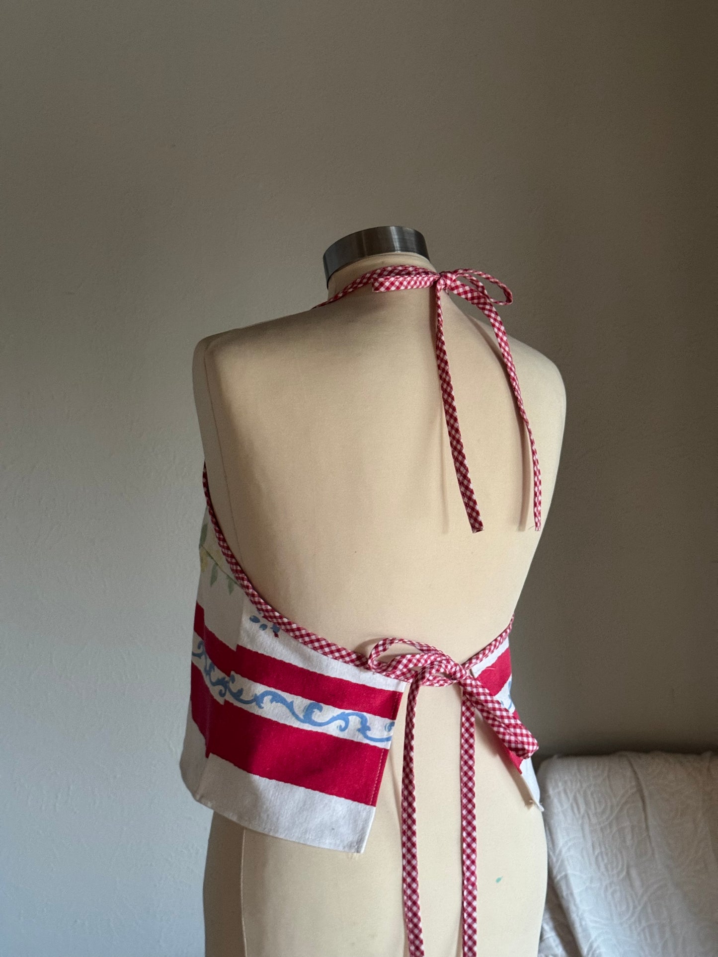 Brenda Handcrafted Vintage Halter Top