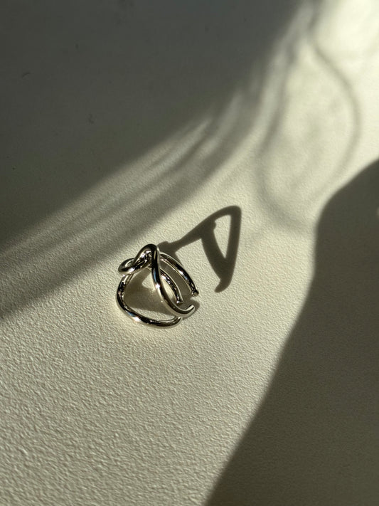 Fabian Infinity Ring In Silver