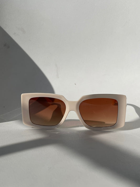 Celine ￼Classic Square Sunglasses In Cream