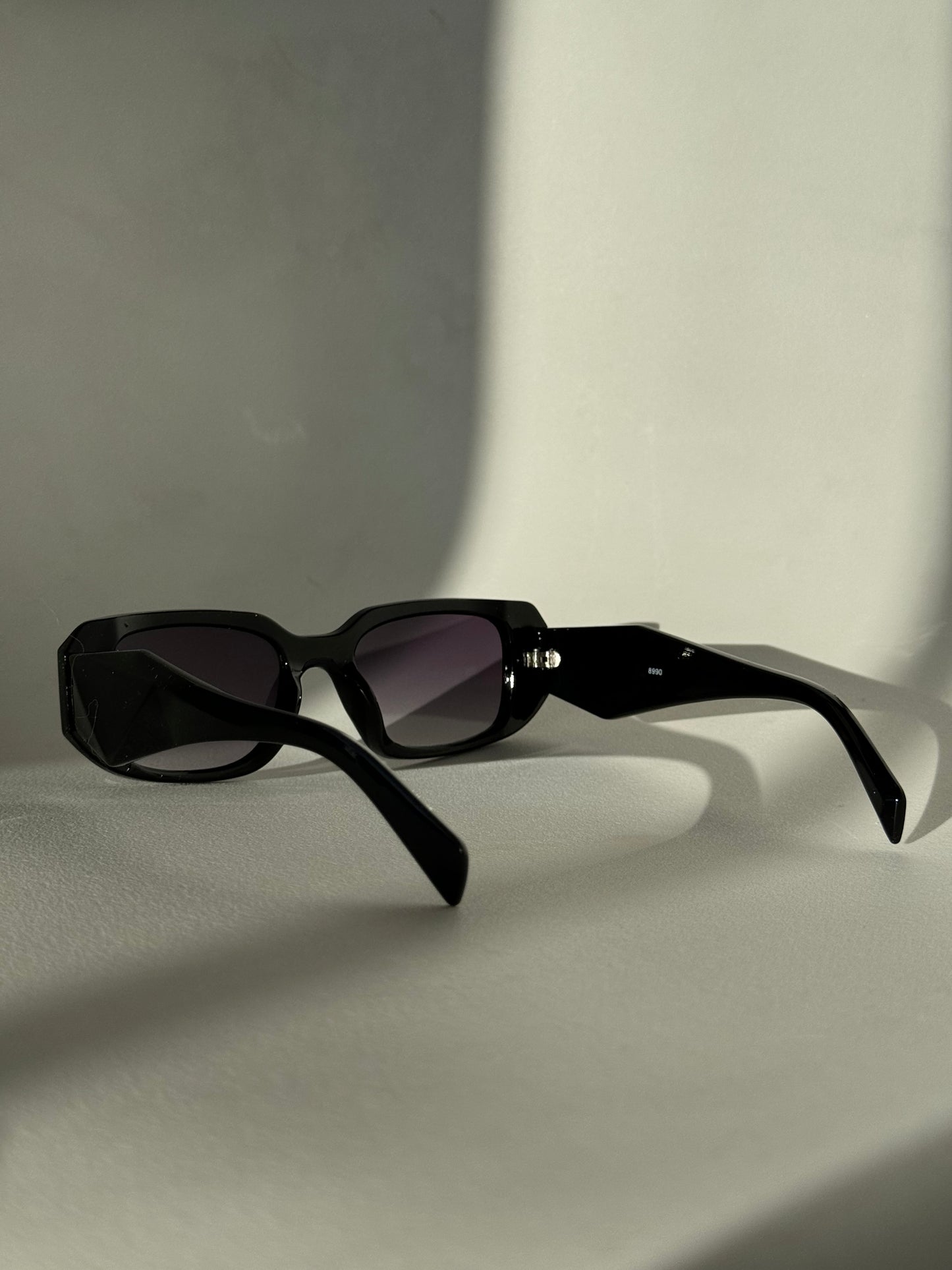 Tammy Square & Geo Sunglasses In Black