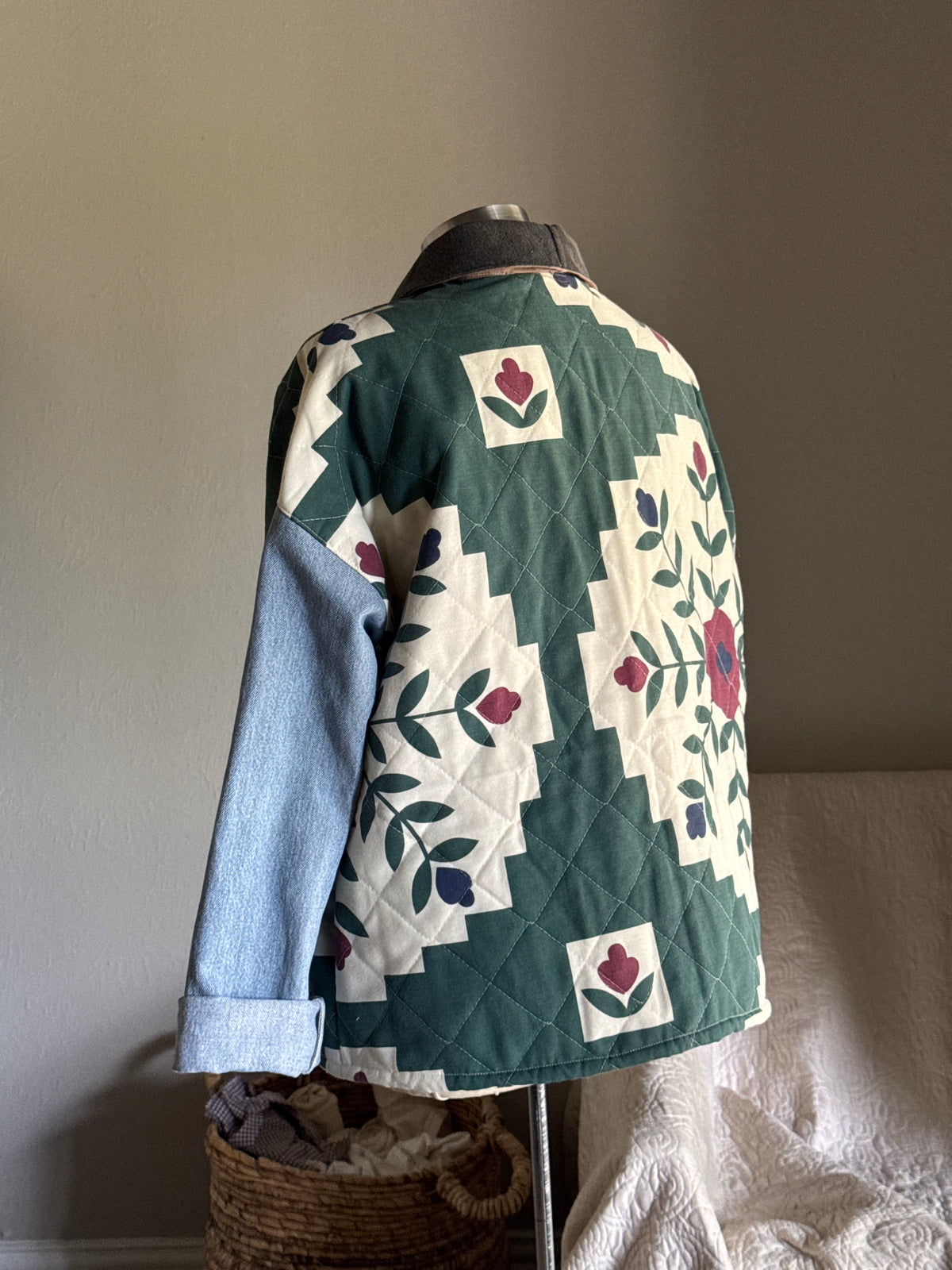 Joseph Handcrafted Vintage Quilt Jacket