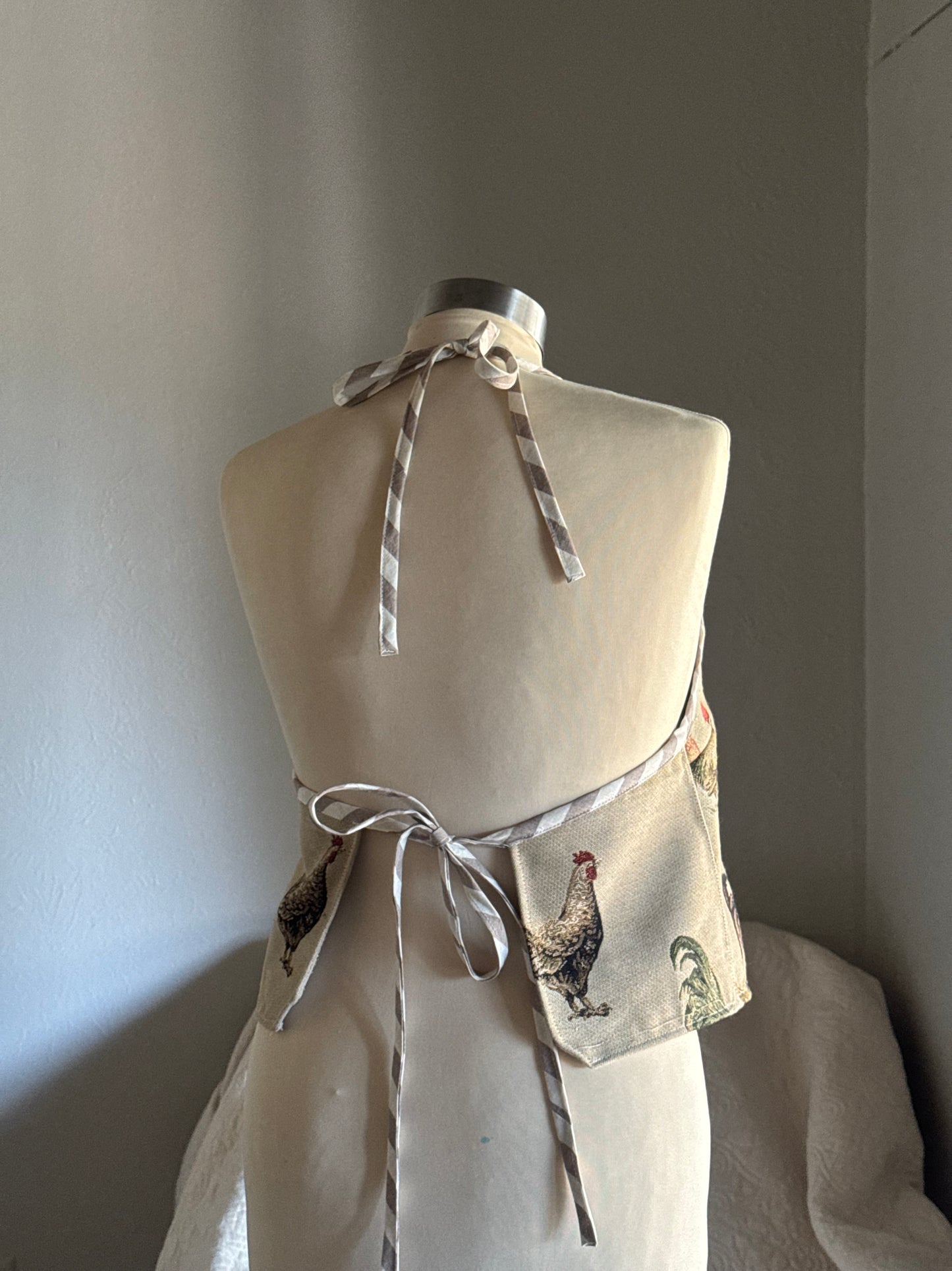 Brenda Handcrafted Vintage Tapestry Halter Top