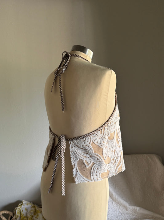 Brenda Handcrafted Towel Halter Top (2nd)