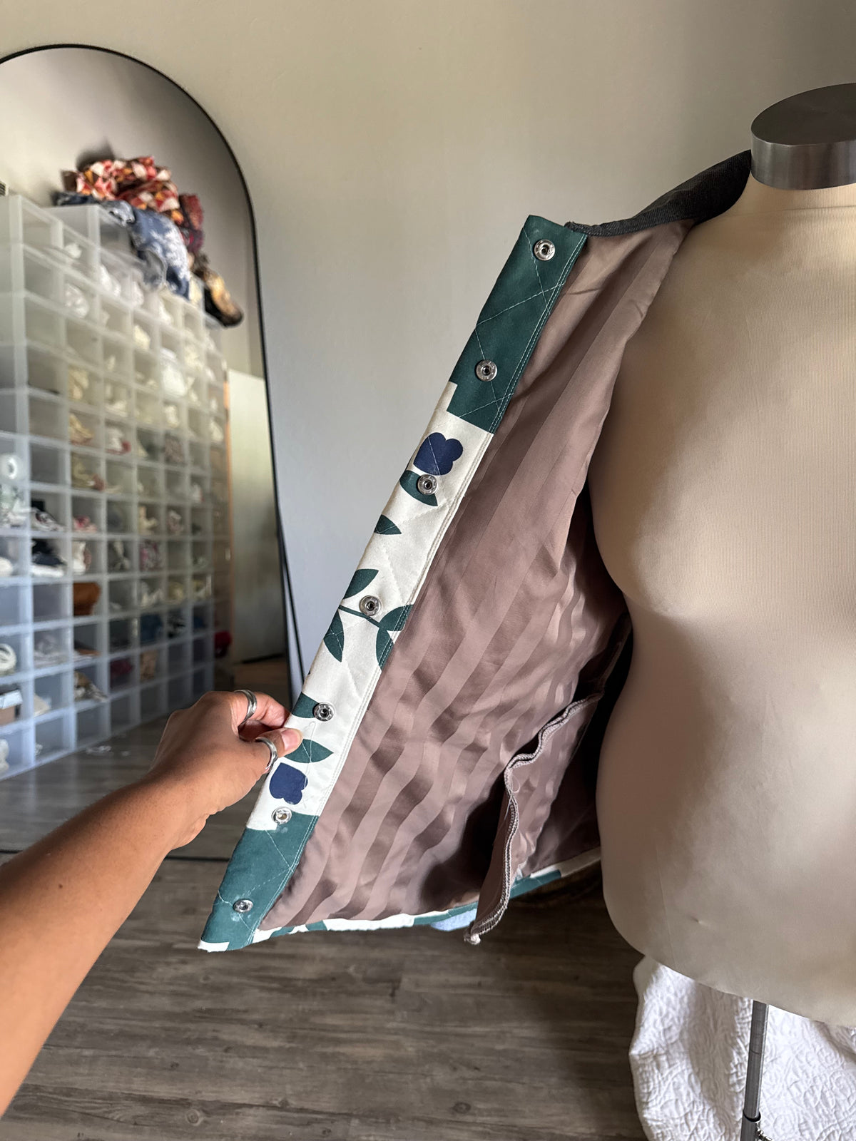 Joseph Handcrafted Vintage Quilt Jacket