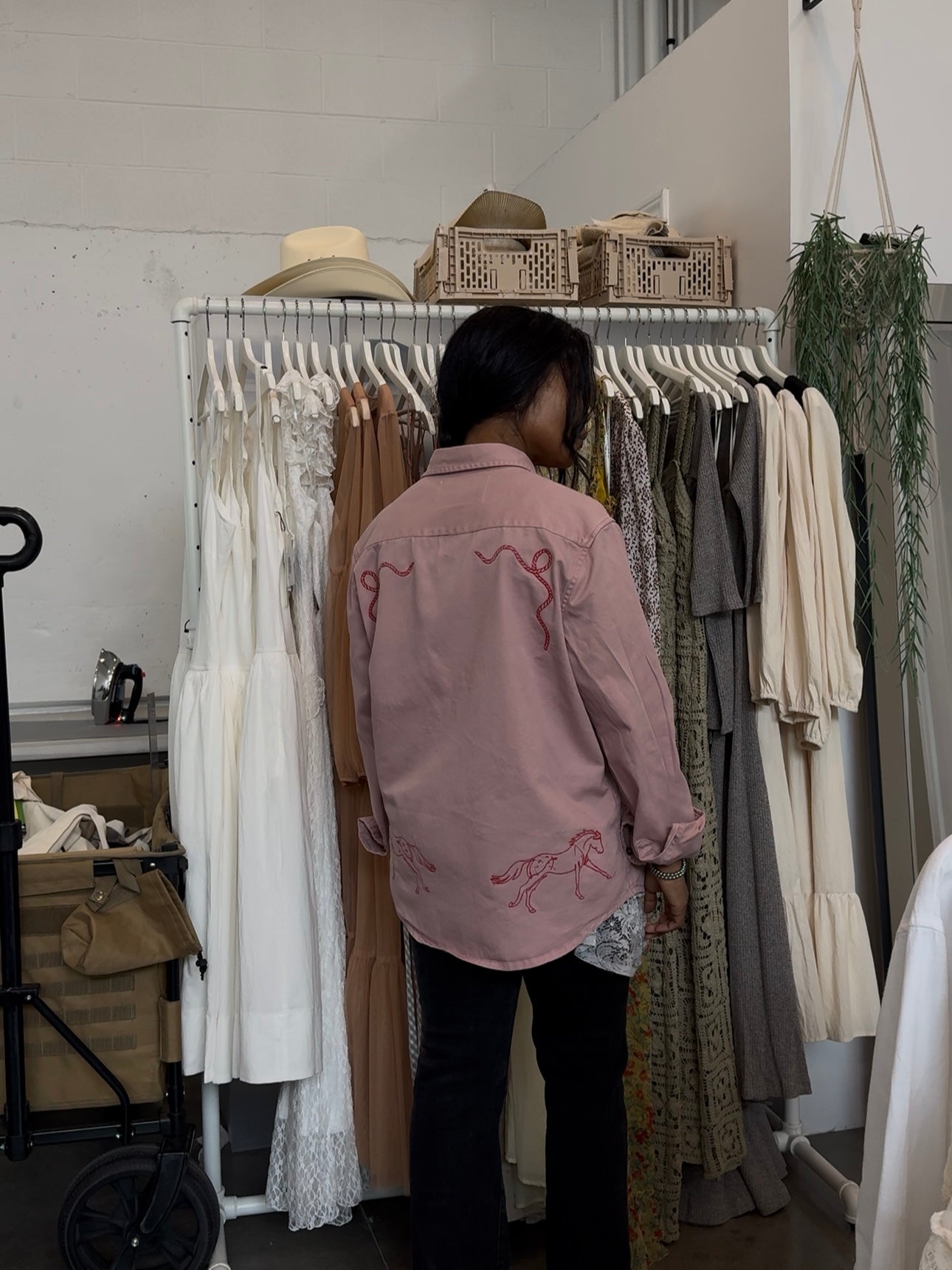 Jaxson Handcrafted Embroidered Rodeo Workwear Shacket The 2nd