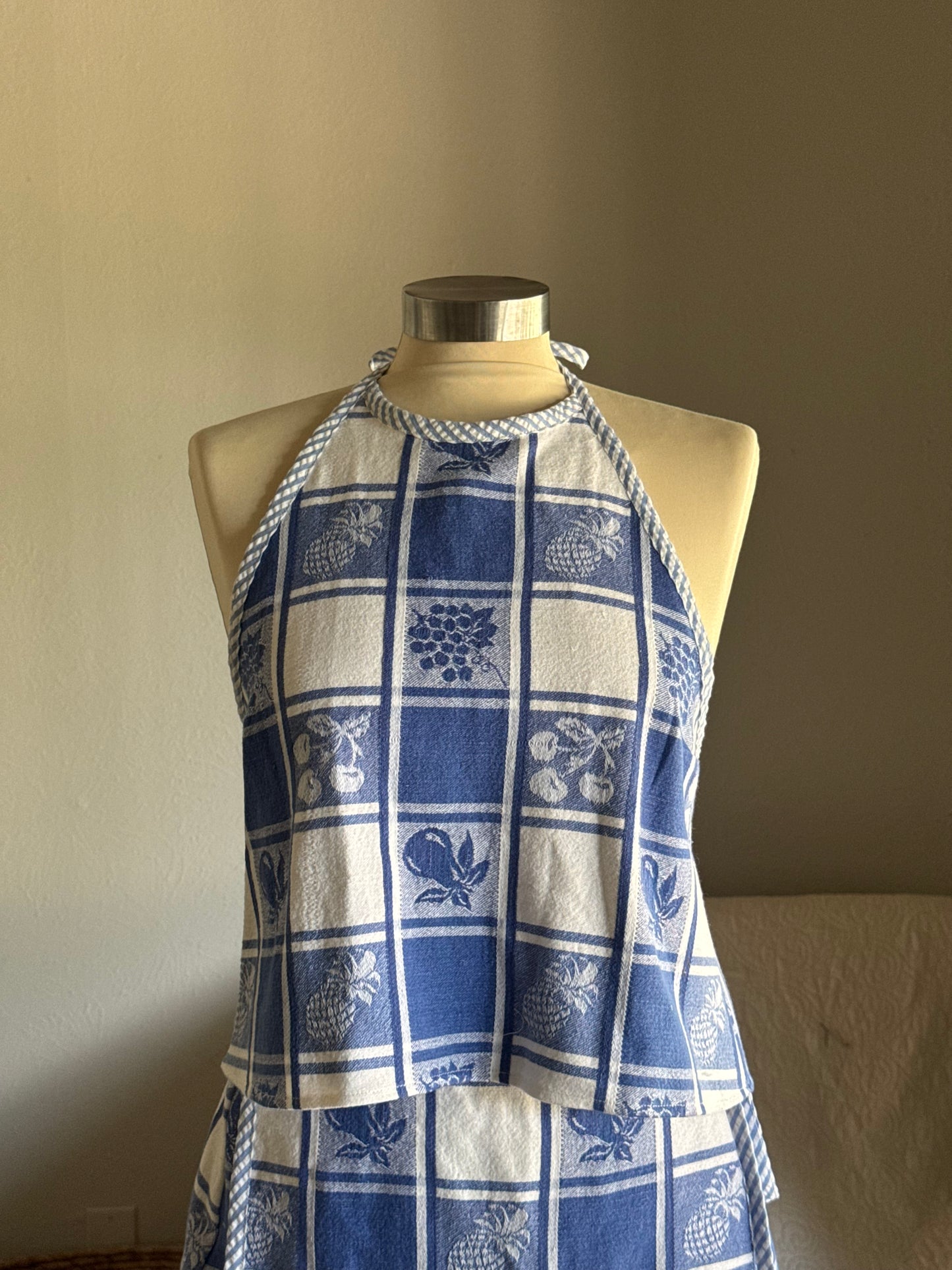 Brenda Fae Handcrafted Vintage Halter Top
