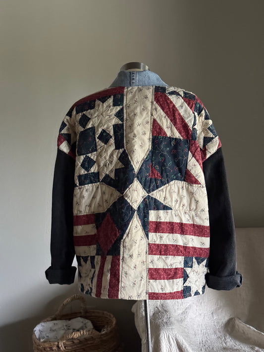 Joseph Handcrafted Vintage Quilt Jacket (The 2nd)