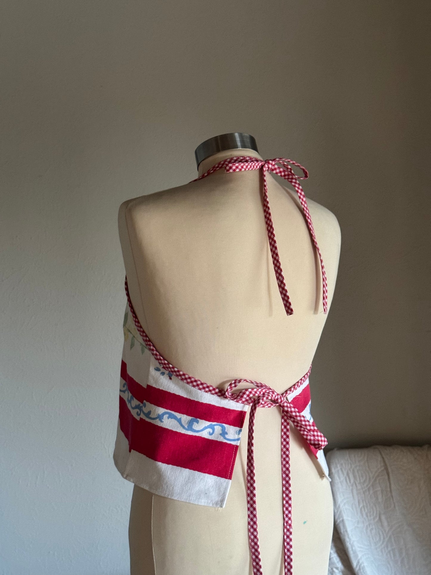 Brenda Handcrafted Vintage Halter Top