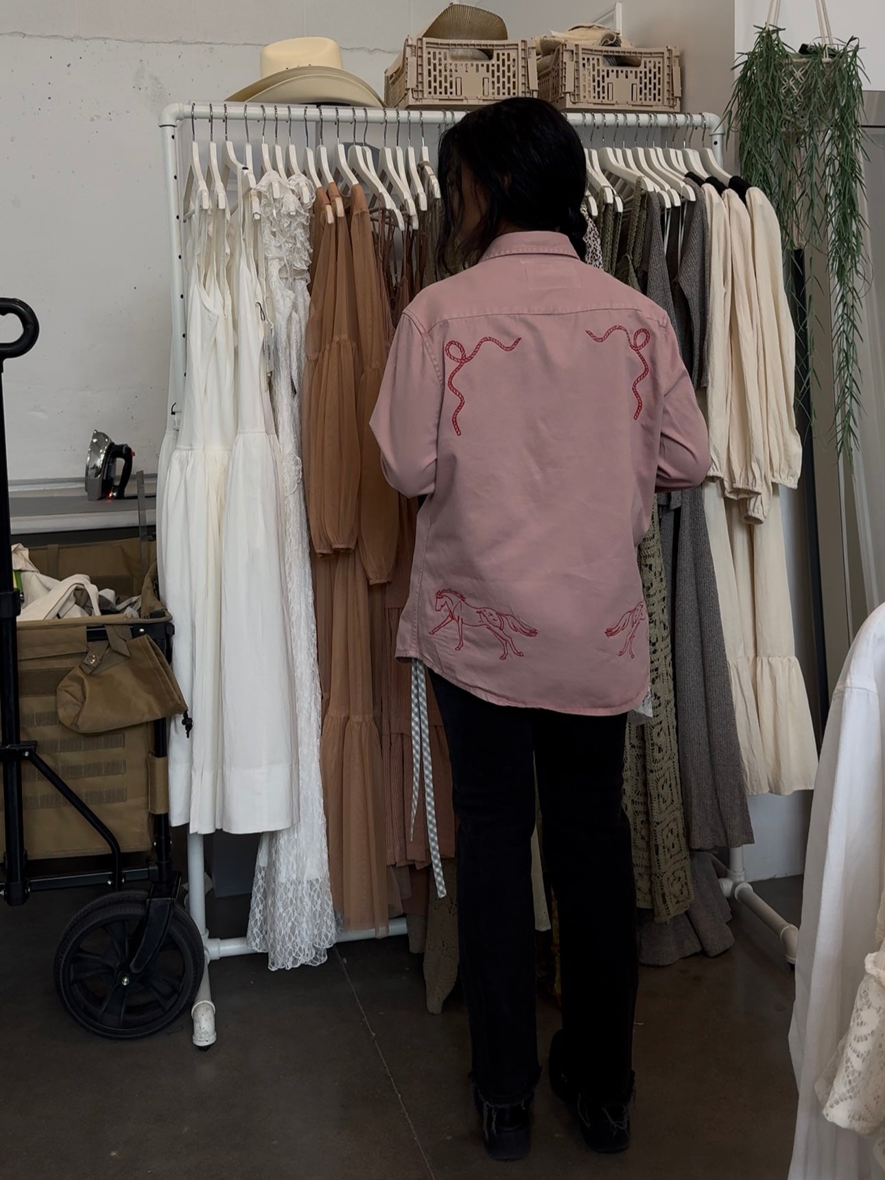 Jaxson Handcrafted Embroidered Rodeo Workwear Shacket The 2nd