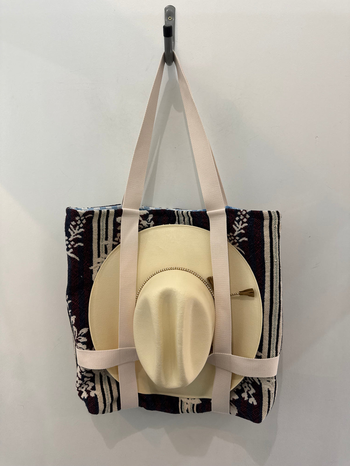 Haselden Handcrafted Tapestry Hat Holder Tote Bag