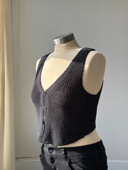 Reagan Vest In Black