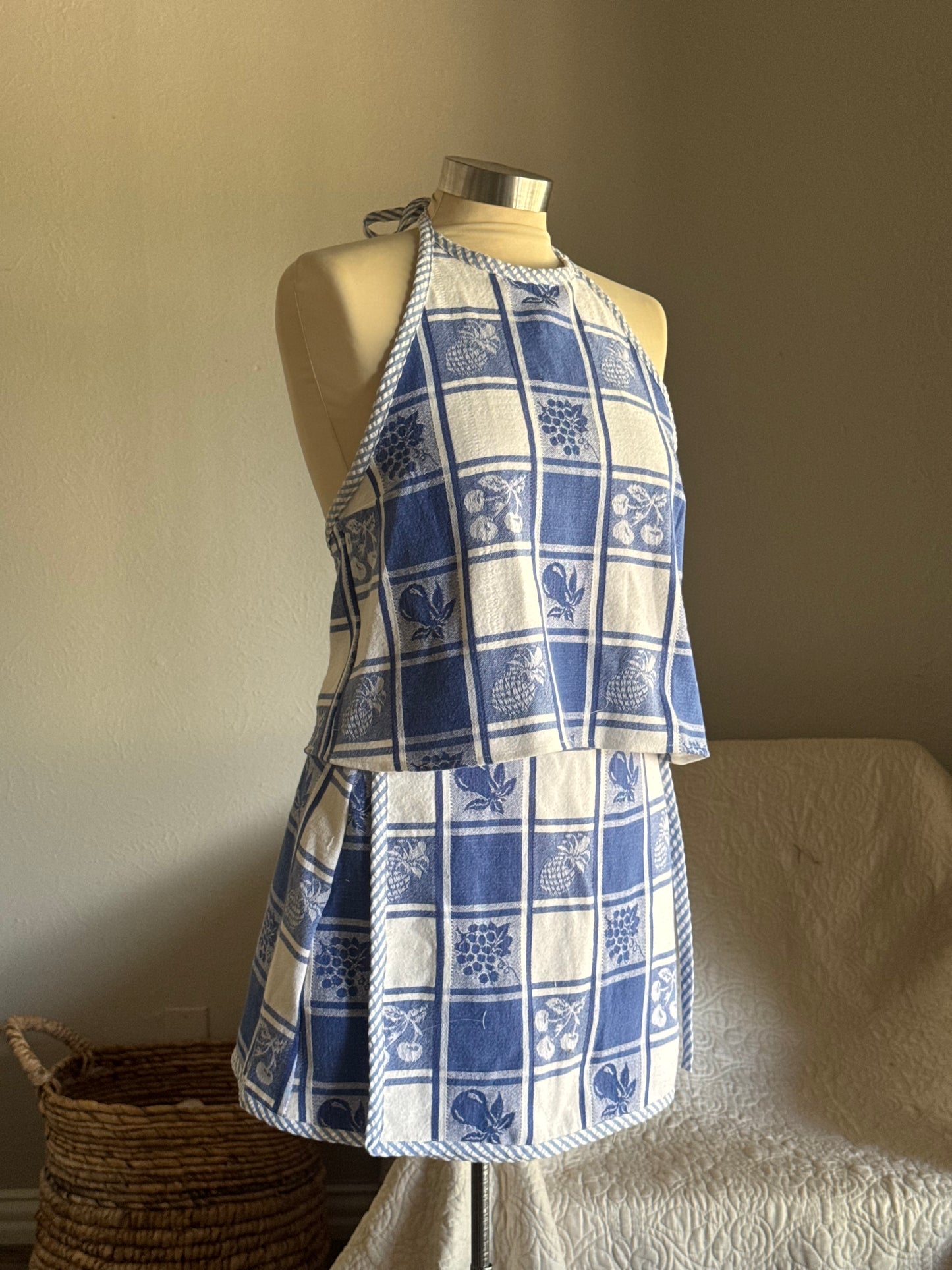Delaney Handcrafted Vintage Wrap Skirt