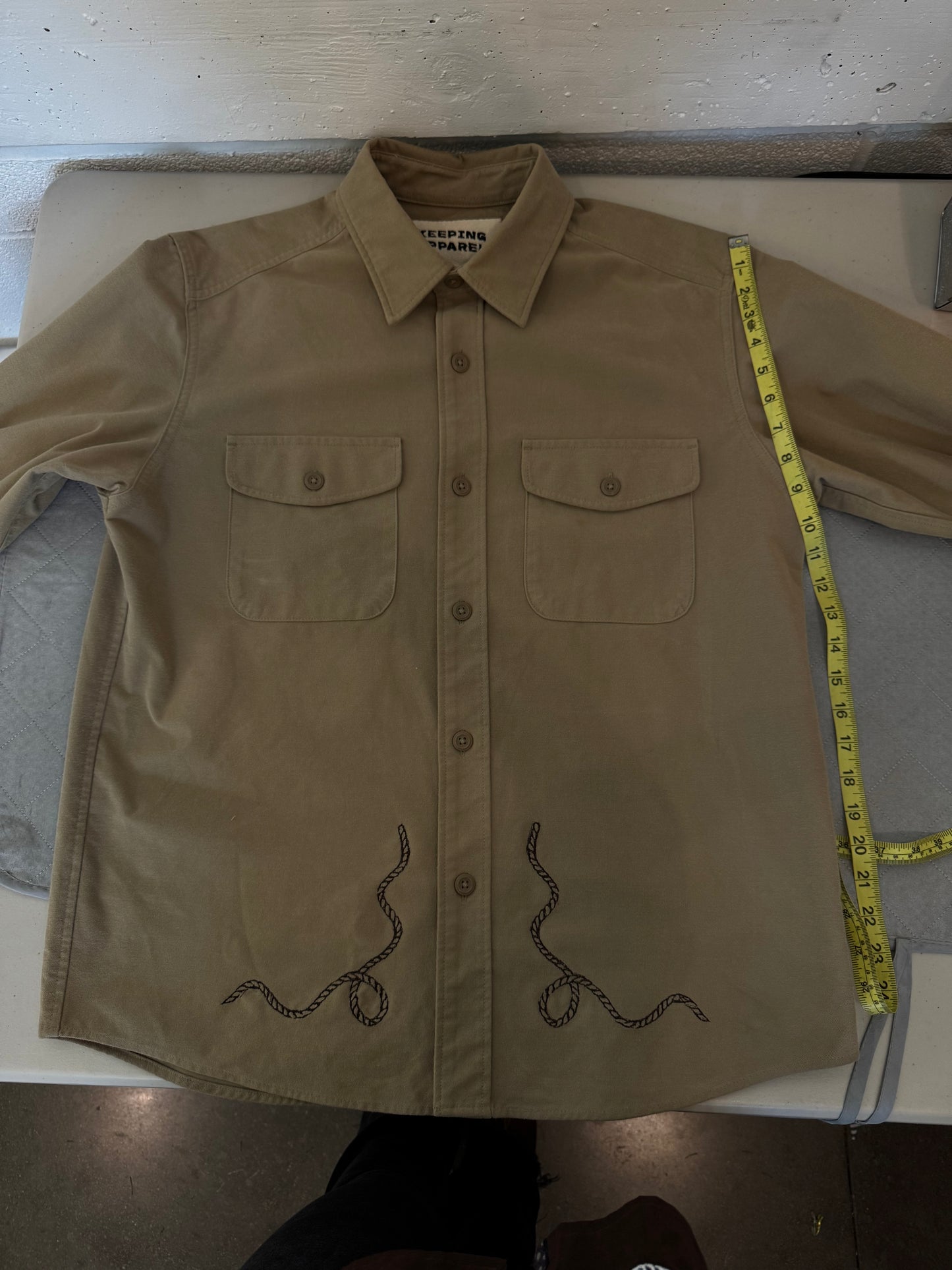 Jaxson Handcrafted Embroidered Shacket