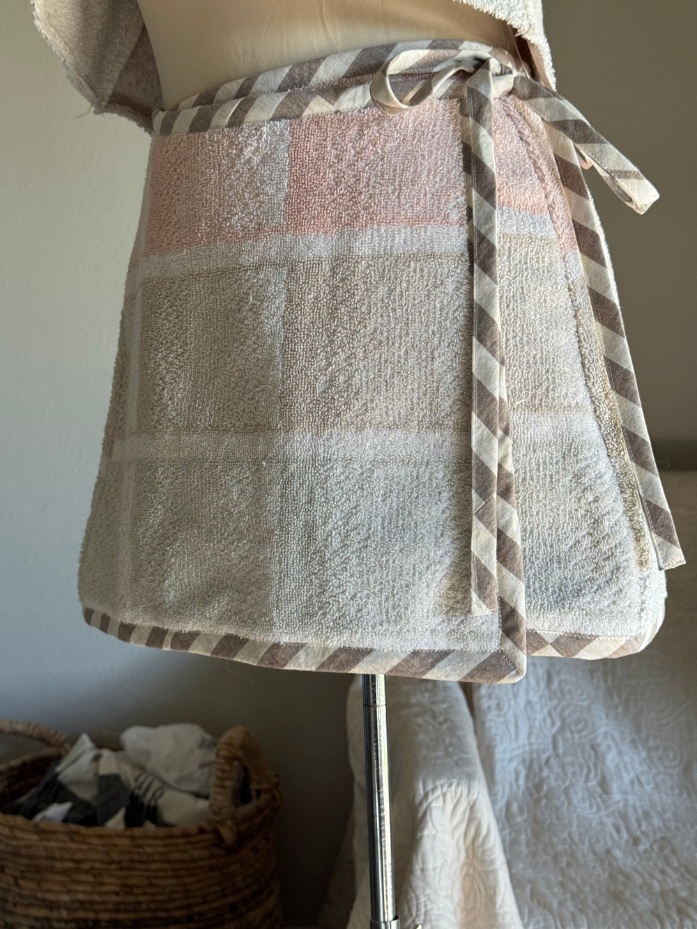 Delaney Handcrafted Towel Wrap Skirt