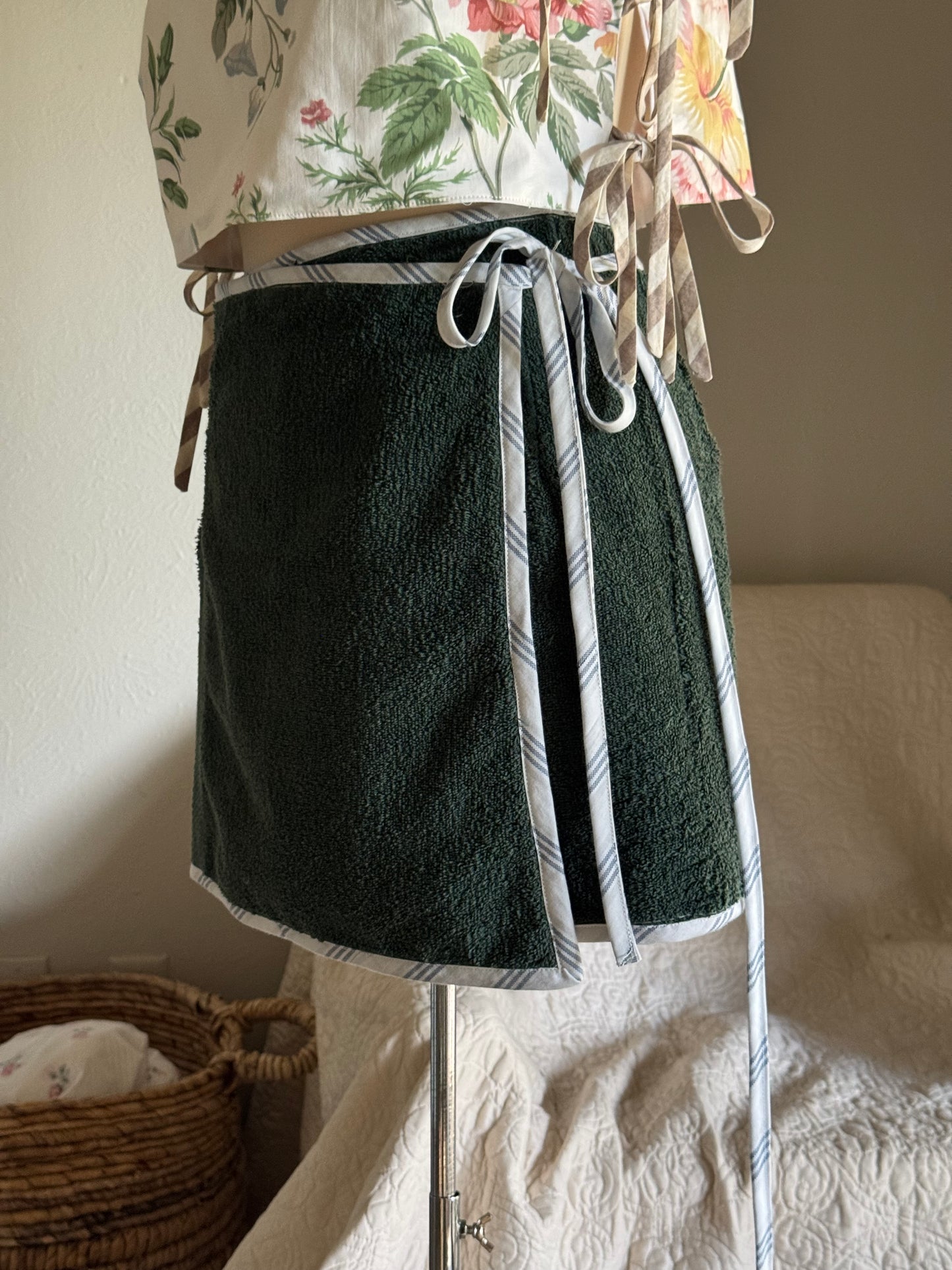 Delaney Handcrafted Towel Wrap Skirt