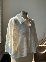 Judy Handcrafted Vintage Button Down In Natural