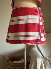 Delaney Handcrafted Vintage Towel Wrap Skirt