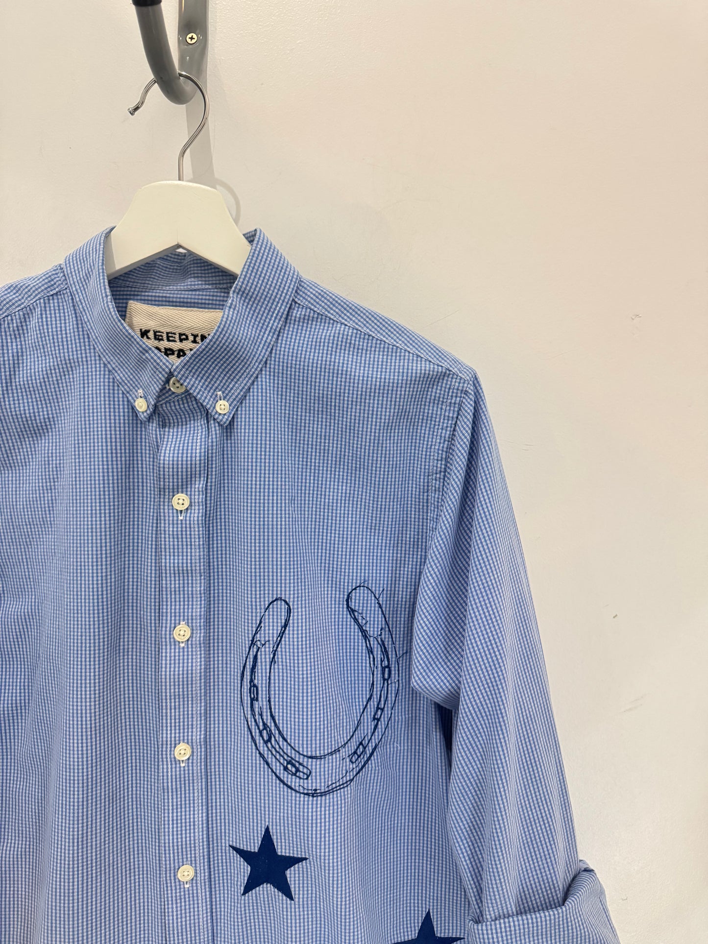 Jaxson Handcrafted Embroidered Button Down