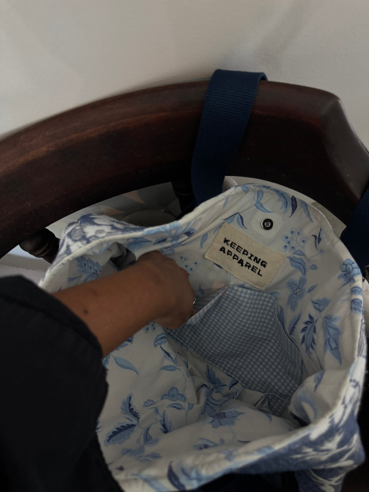 Haselden Handcrafted Hat Holder Tote Bag