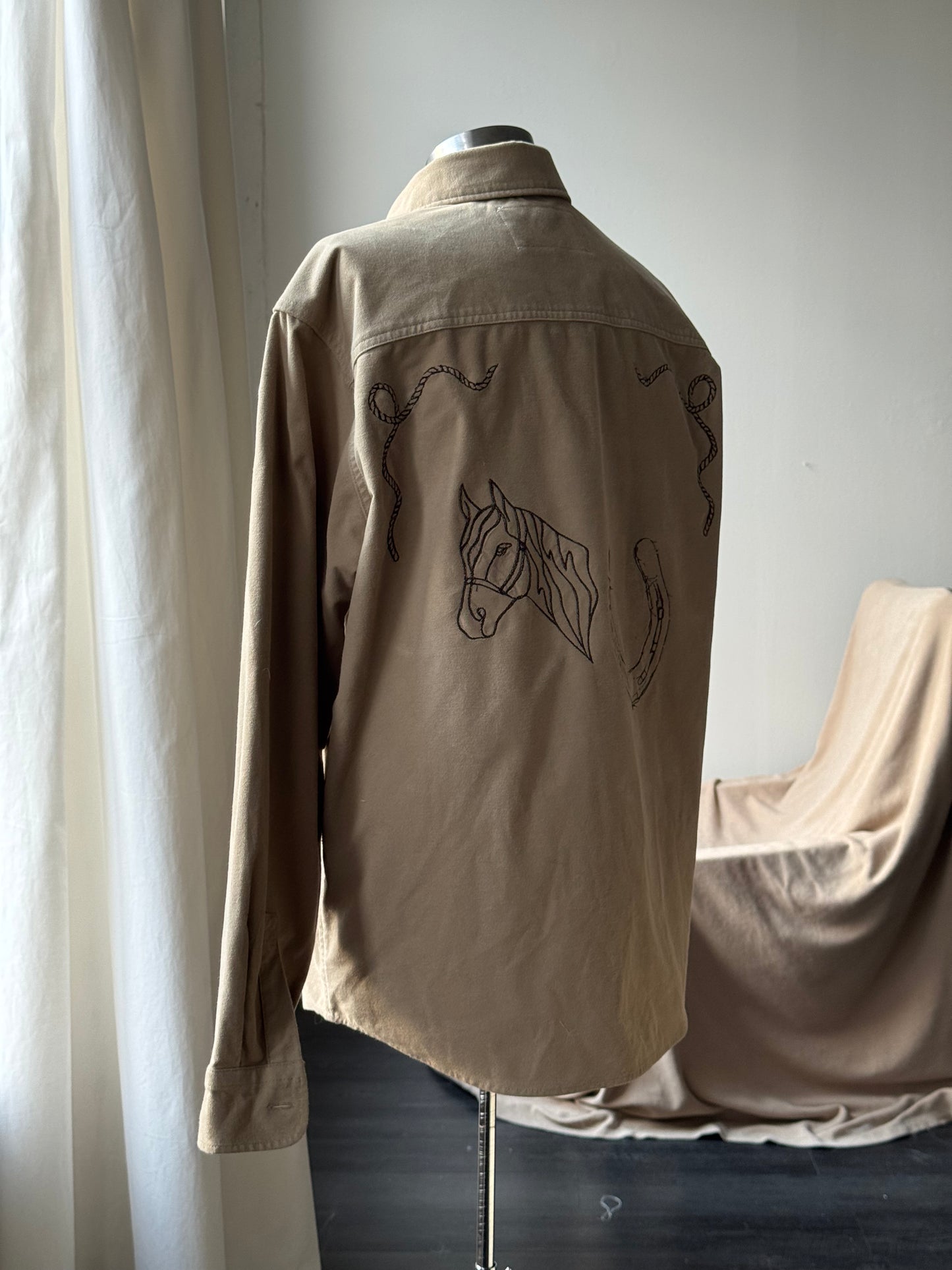 Jaxson Handcrafted Embroidered Shacket