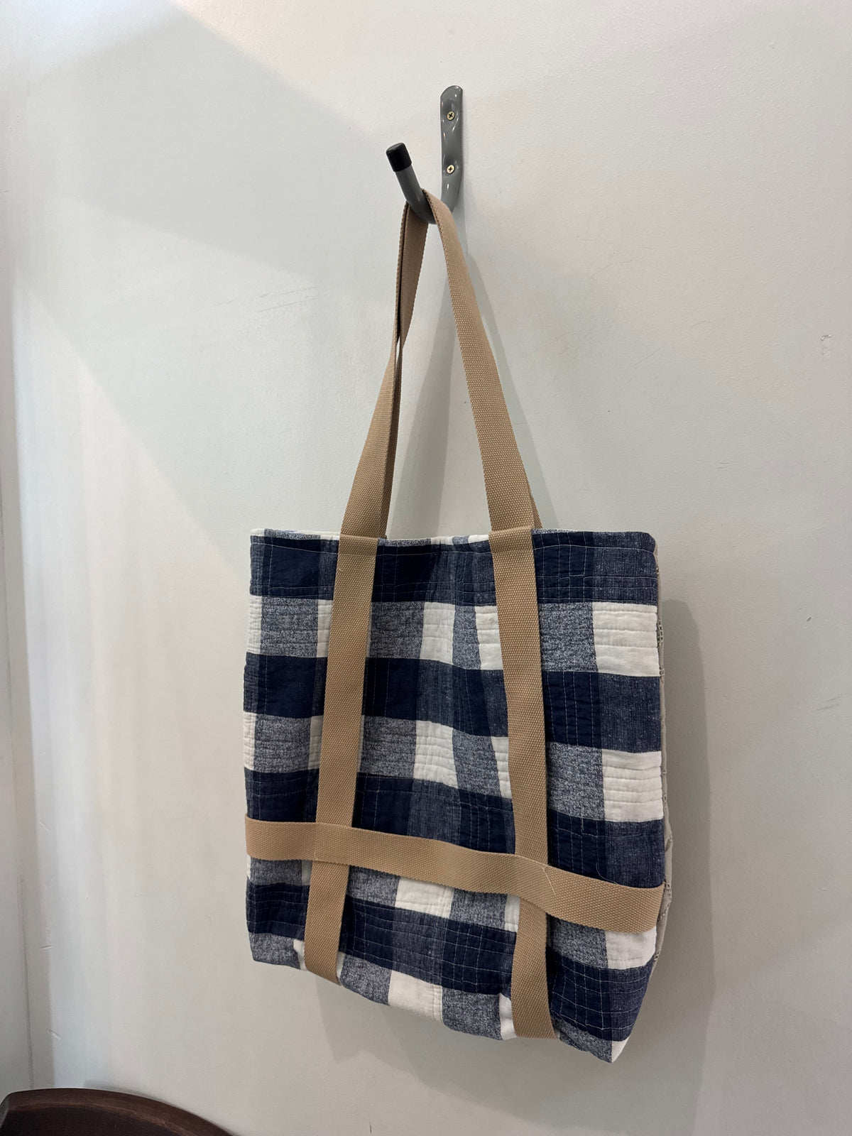 Haselden Handcrafted Hat Holder Quilted Tote Bag