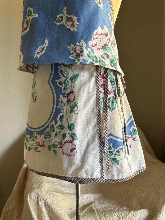 Delaney Handcrafted Vintage Wrap Skirt