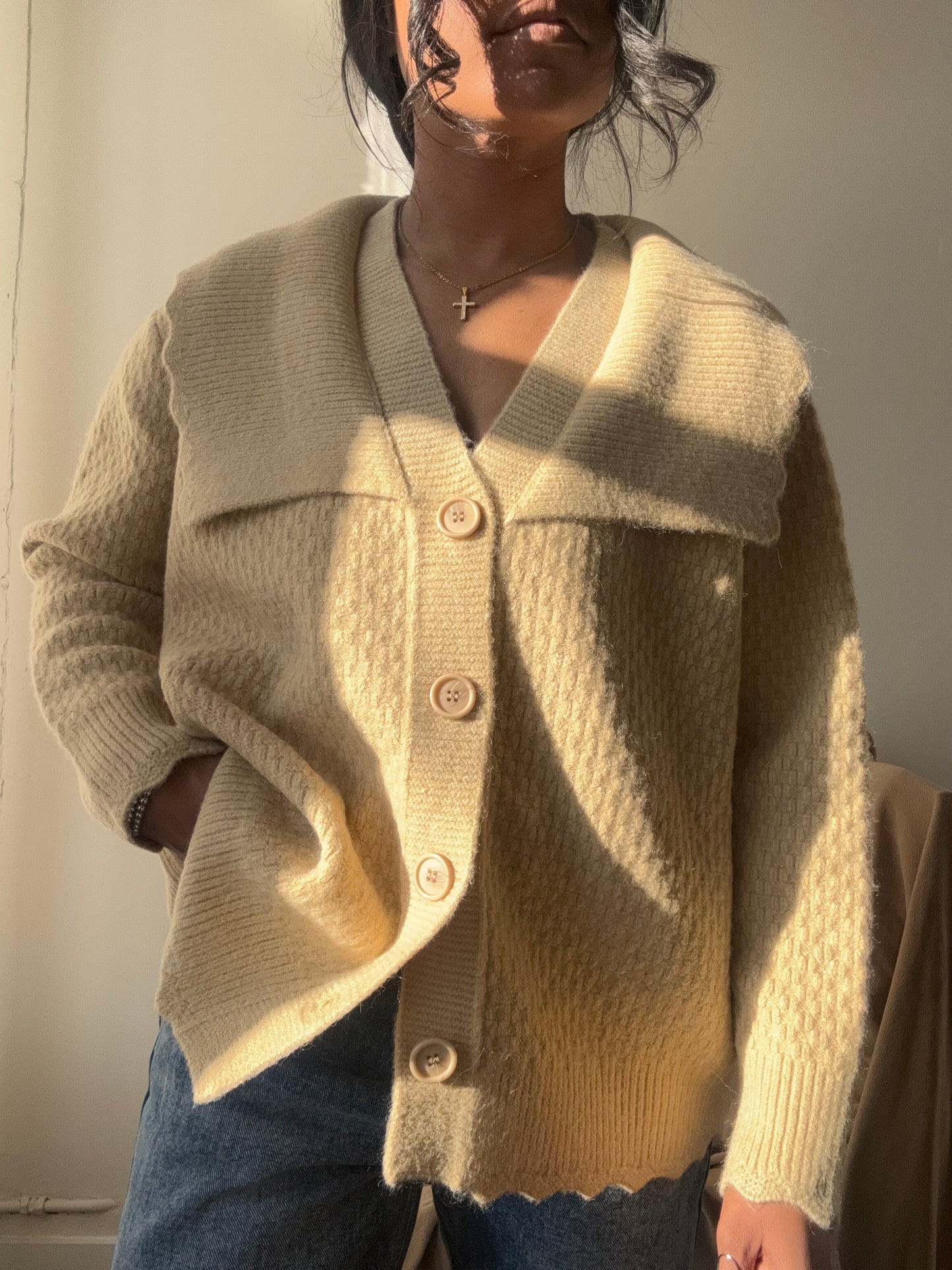 Cynthia Knit Sweater In Manila