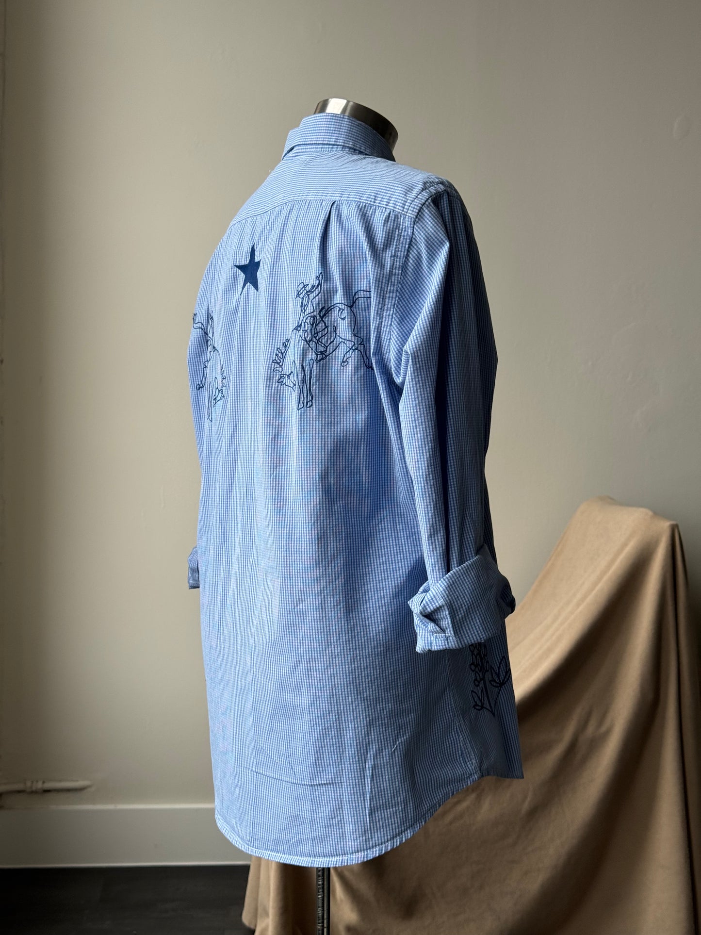 Jaxson Handcrafted Embroidered Button Down