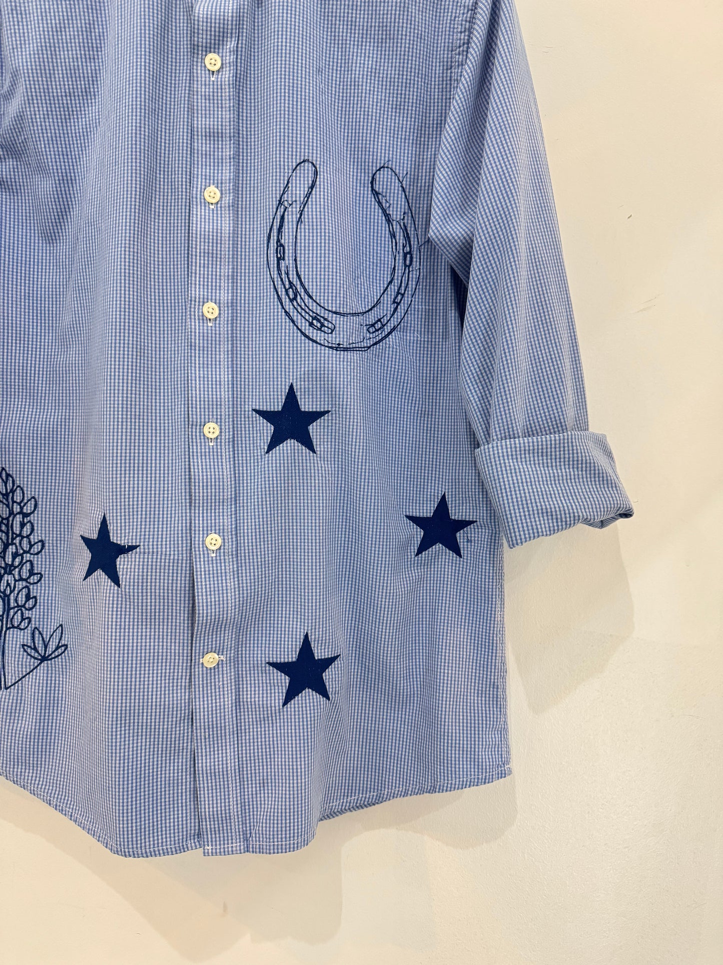 Jaxson Handcrafted Embroidered Button Down