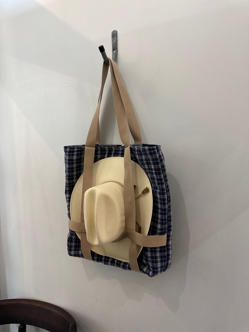 Haselden Handcrafted Hat Holder Tote Bag
