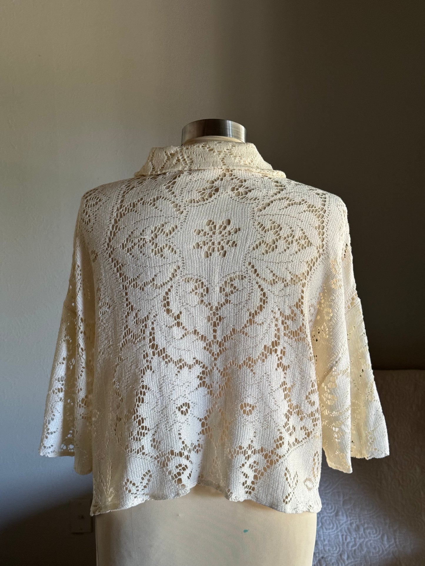 Judy Handcrafted Vintage Button Down In Natural