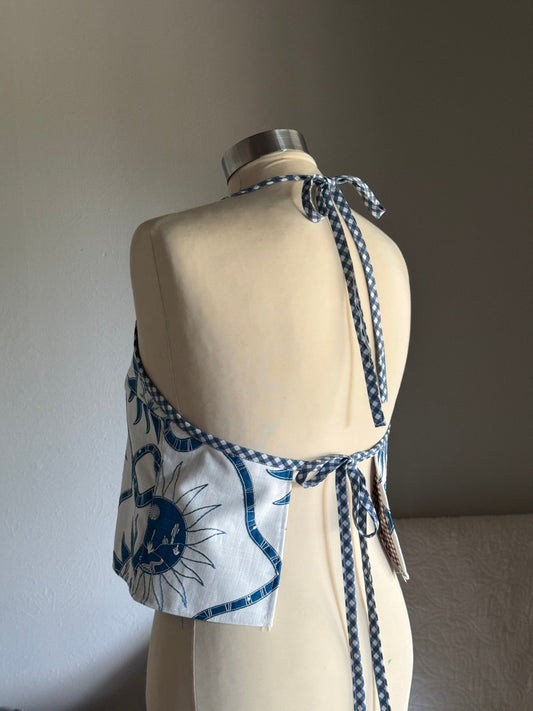 Brenda Handcrafted Embroidered Halter Top