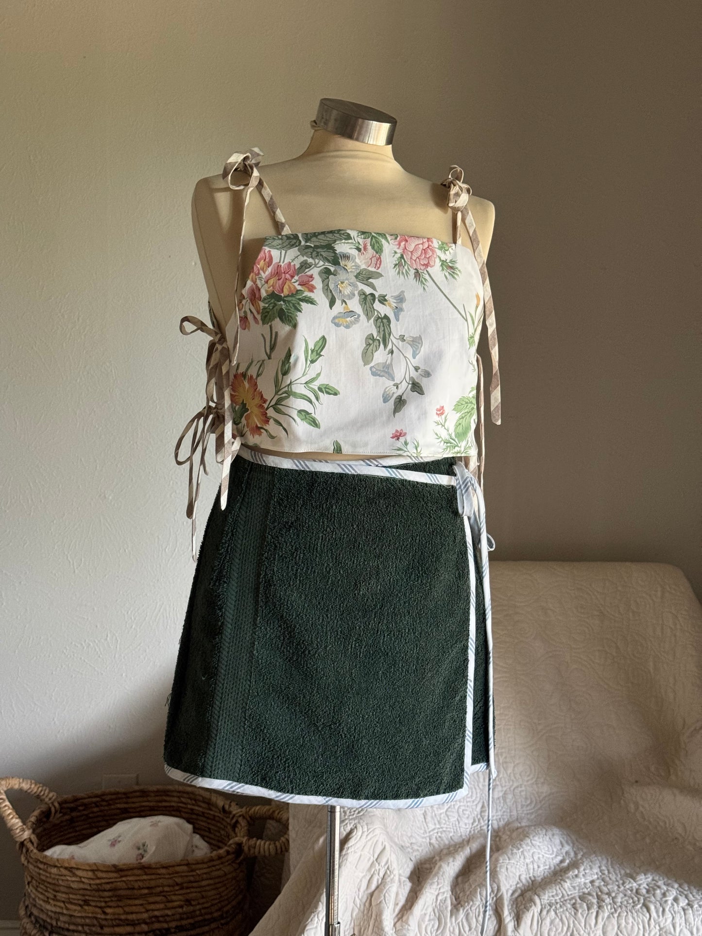 Delaney Handcrafted Towel Wrap Skirt