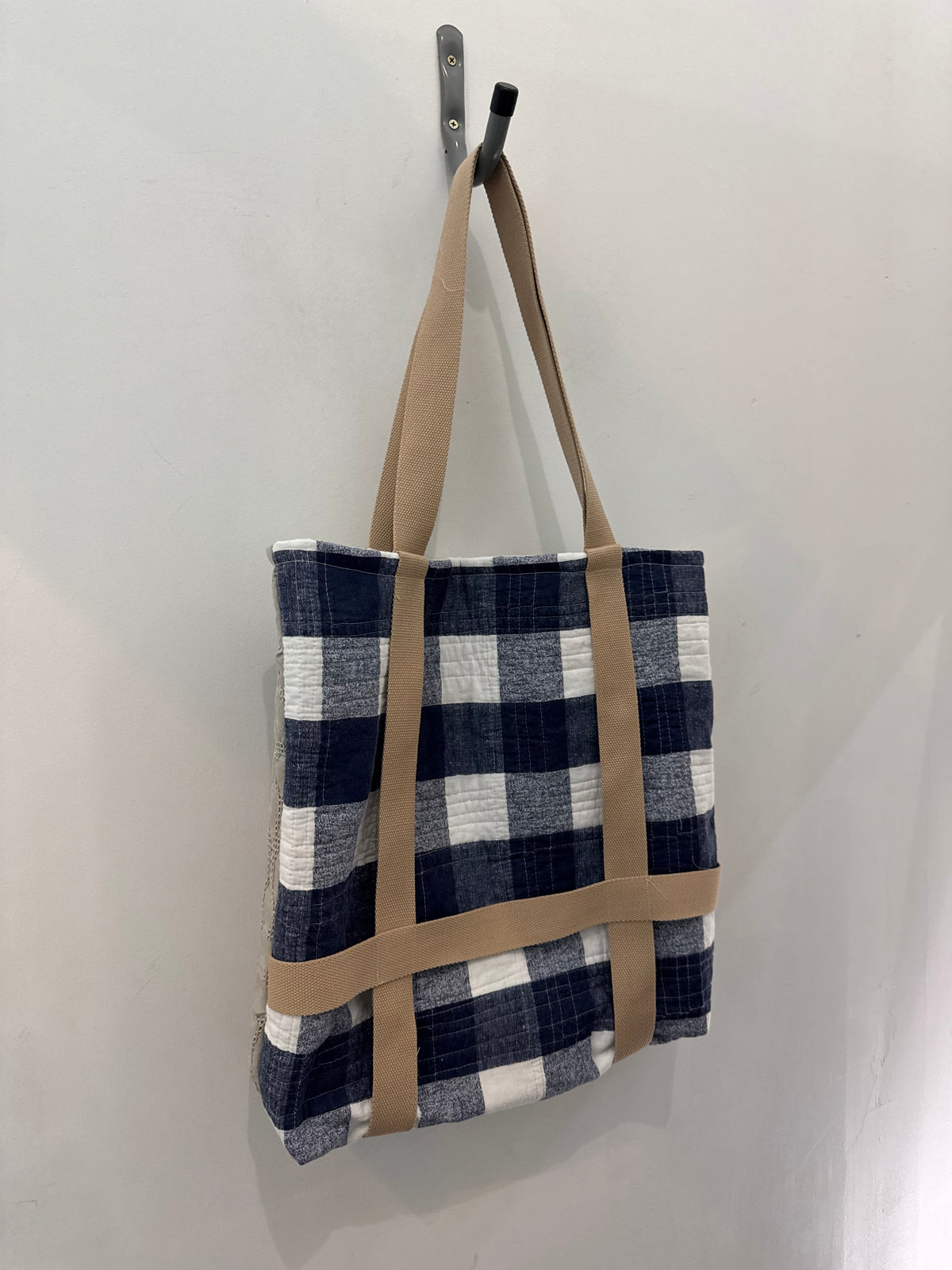 Haselden Handcrafted Hat Holder Quilted Tote Bag