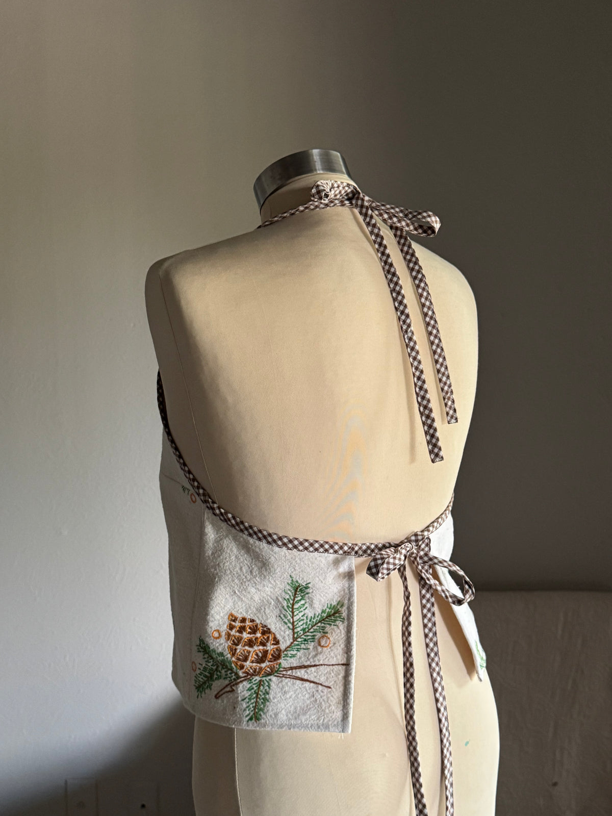 Brenda Handcrafted Vintage Hand Embroidered Halter Top
