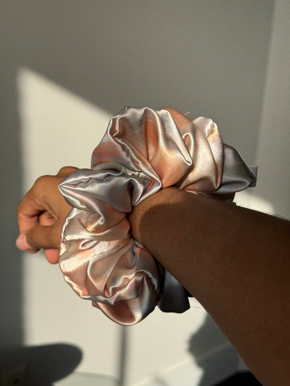 Phyllis Handmade Texas Sized Scrunchie In 80s Wallpaper