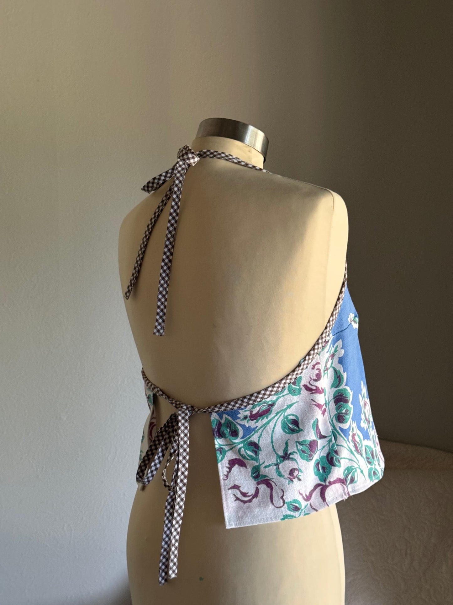 Brenda Handcrafted Vintage Halter Top