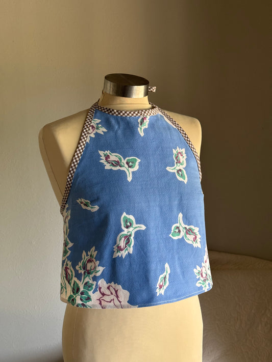 Brenda Handcrafted Vintage Halter Top