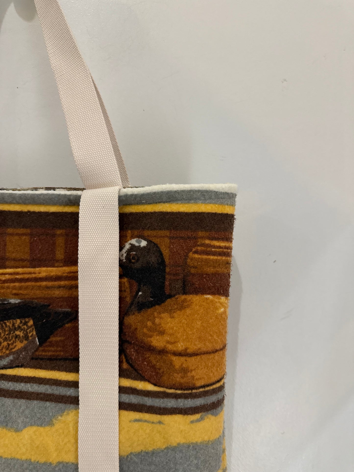 Magnus Vintage Handcrafted Tote Hat Holder Bag XL The 2nd