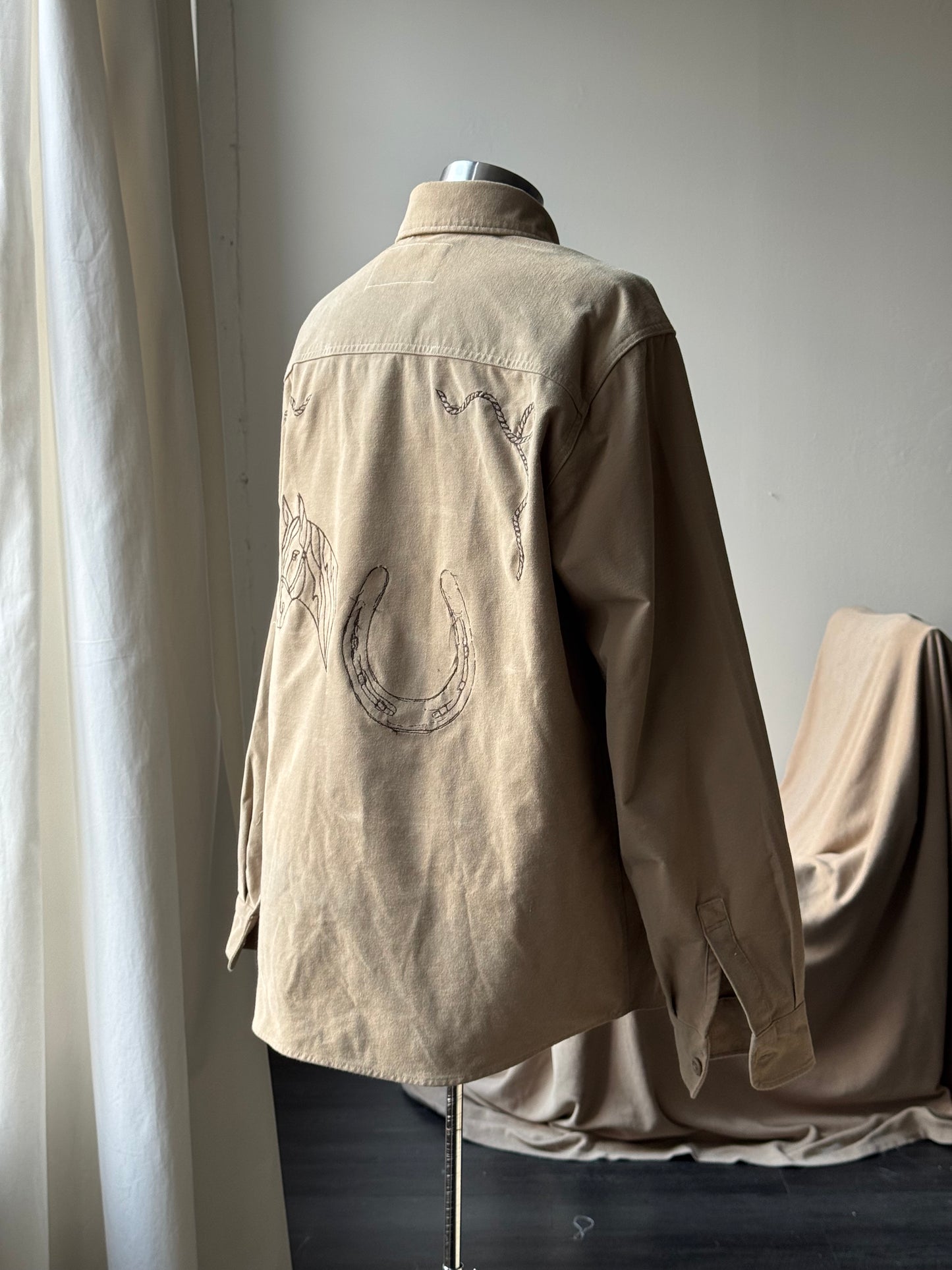 Jaxson Handcrafted Embroidered Shacket