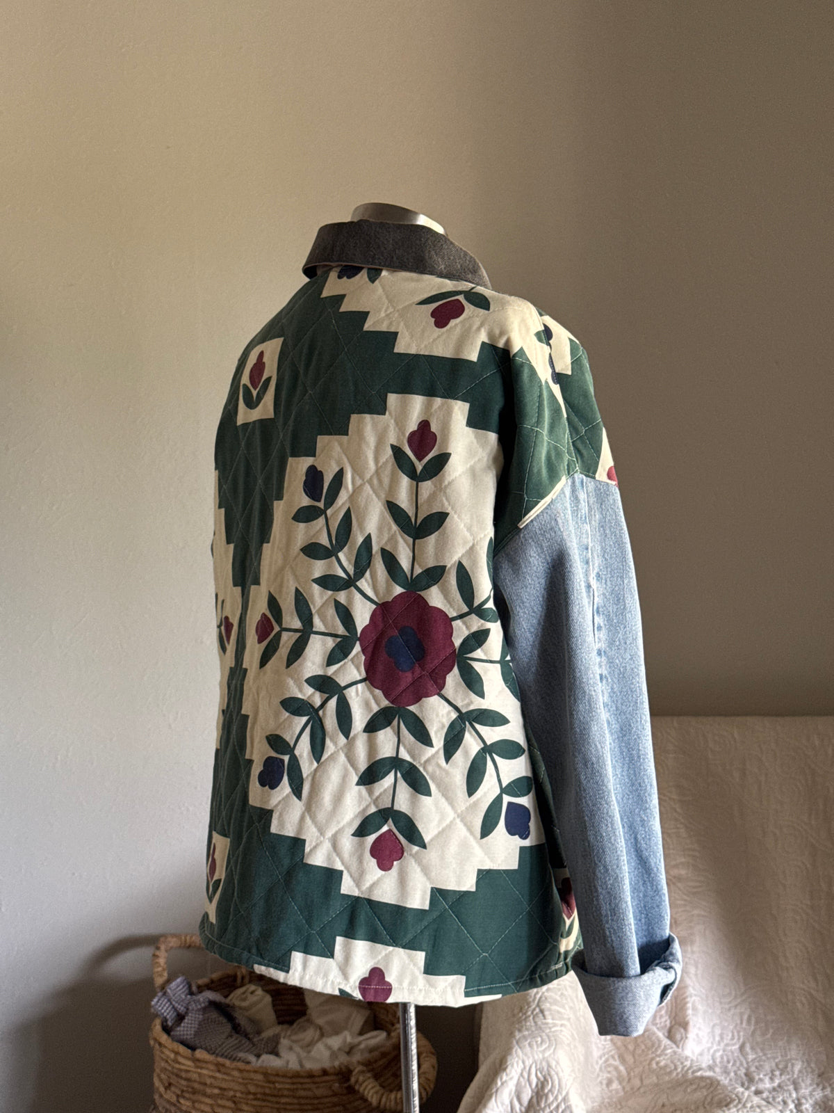 Joseph Handcrafted Vintage Quilt Jacket