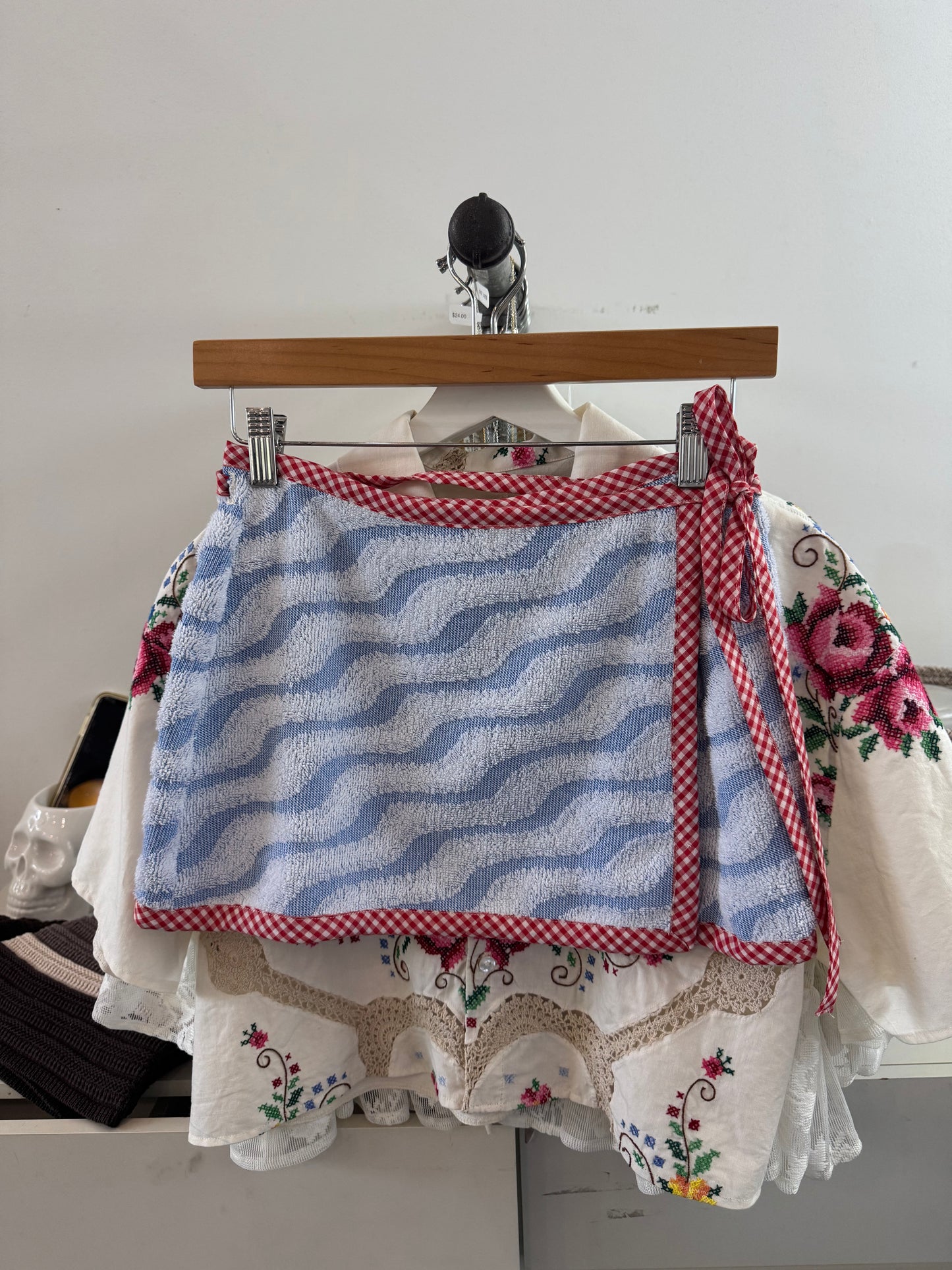 Delaney Handcrafted Towel Wrap Skirt