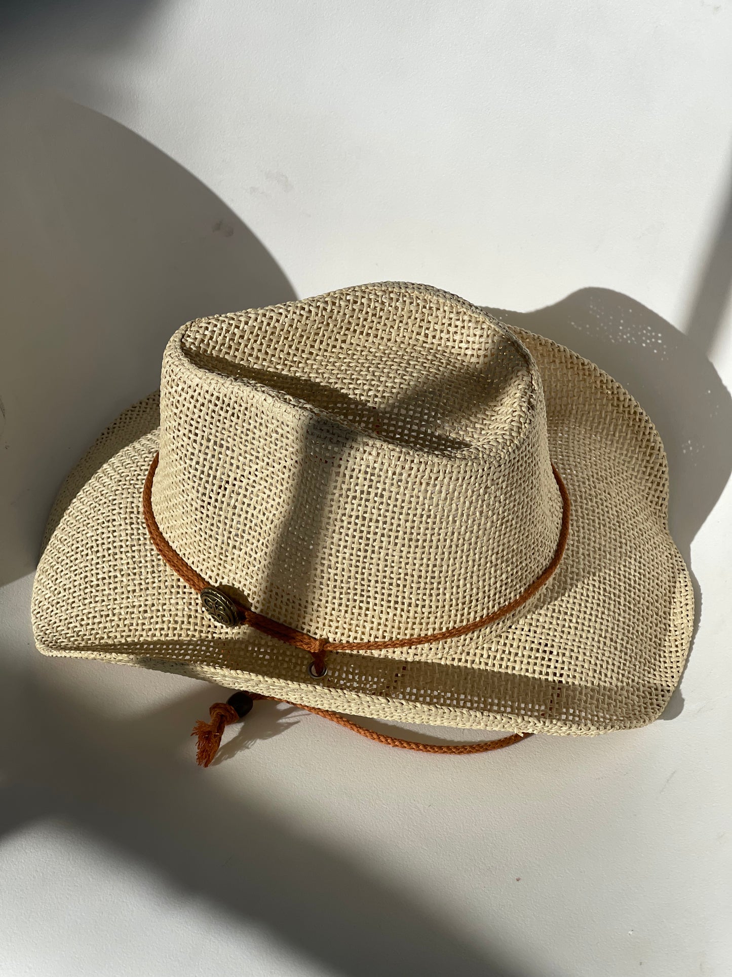 Kyle Straw Cowboy Hat In Ivory