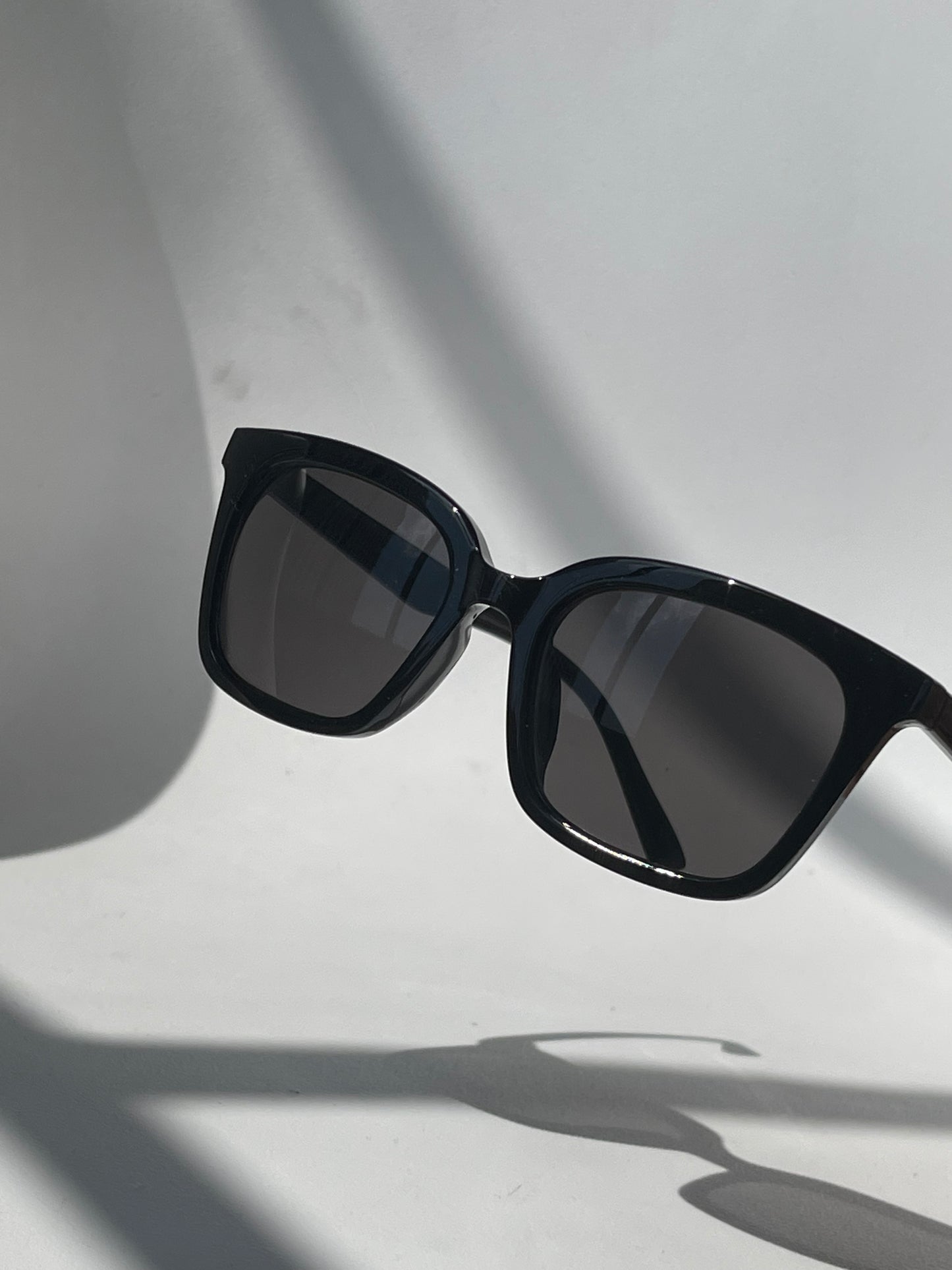 Fenya Classic Square Sunglasses In Black